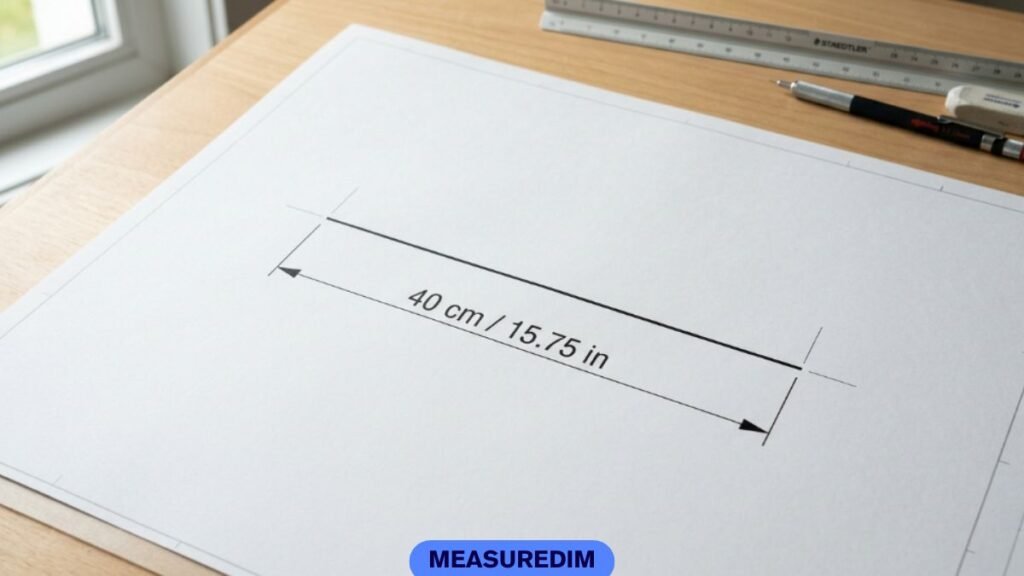 40 cm in Every Unit You'll Need