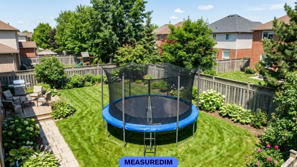 A 10-Foot Round Trampoline