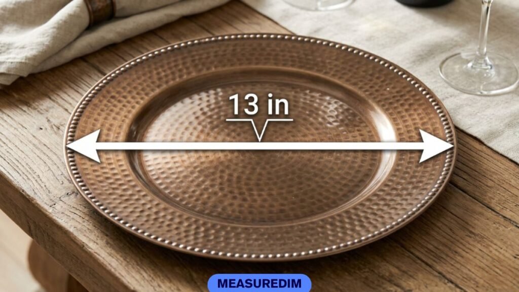A Charger Plate, Straight Across