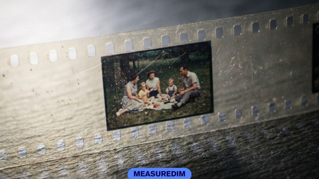 A Frame of 8 mm Cine Film
