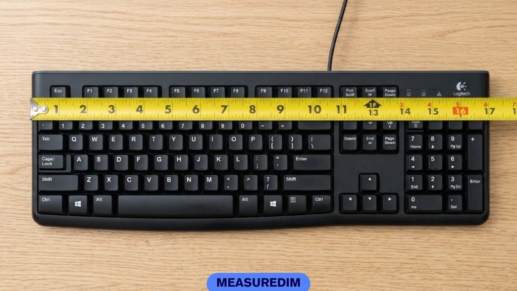 A Full-Size Computer Keyboard