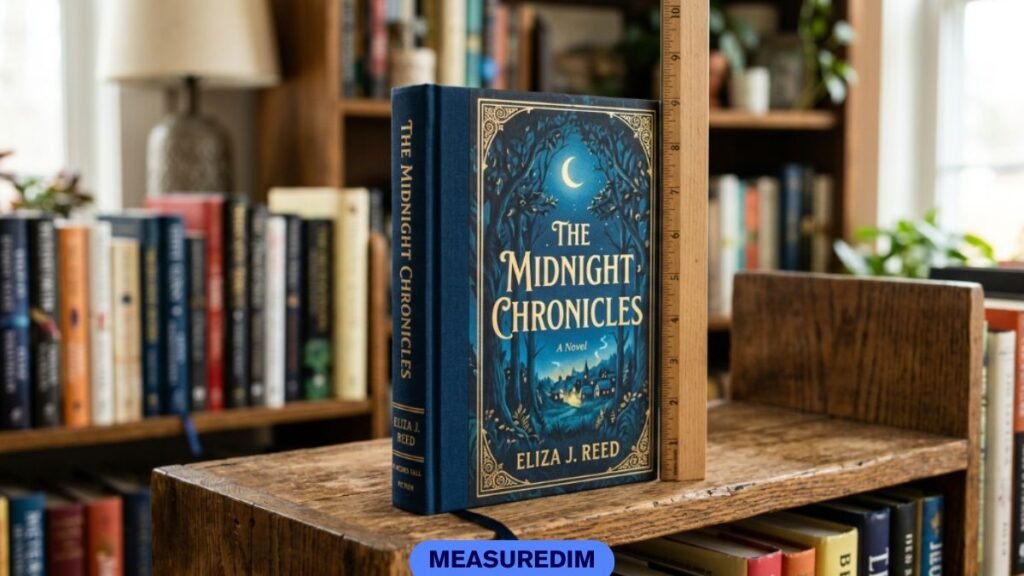 A Hardcover Novel Standing Upright