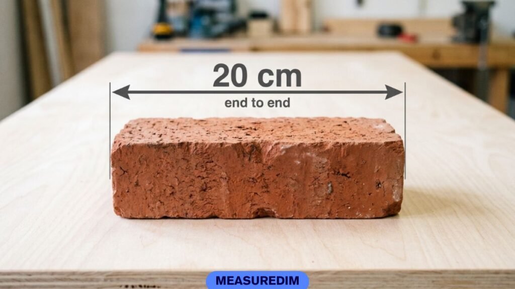 A House Brick, End to End
