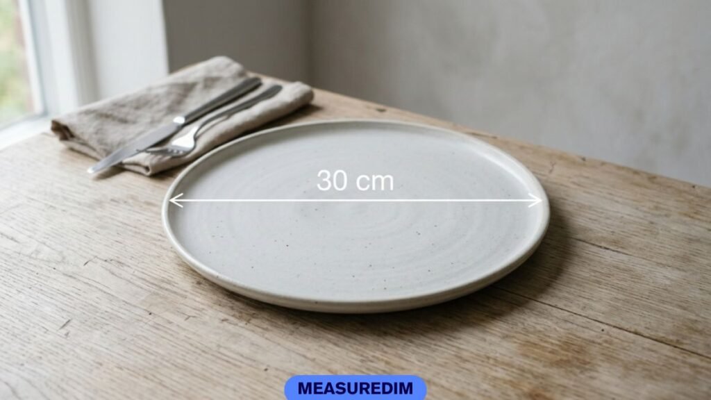A Large Dinner Plate