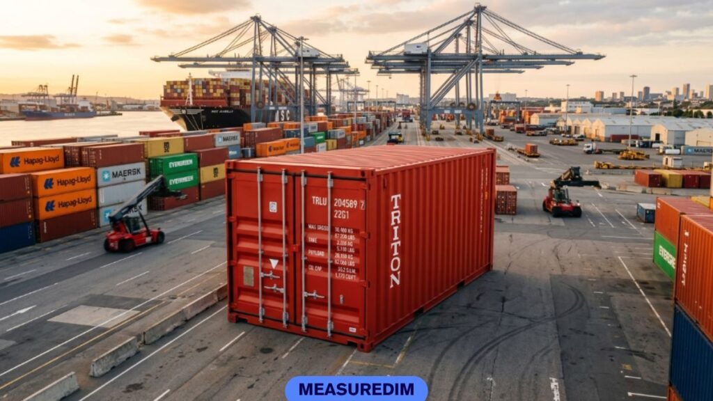 A Standard 20-Foot Shipping Container