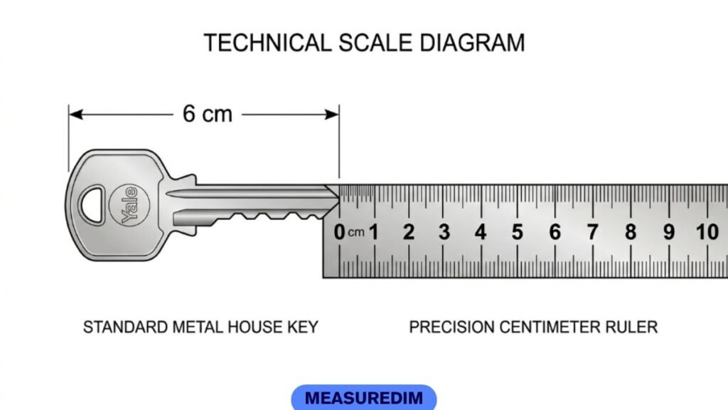 A Standard House Key