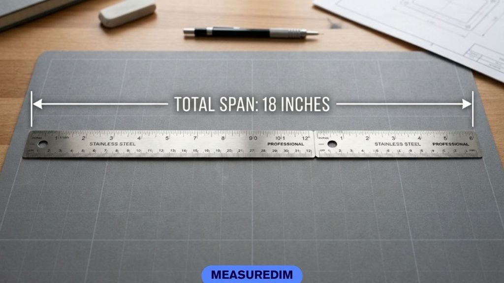 A Standard Ruler and a Half