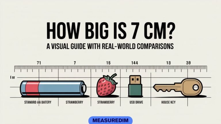 How Big Is 7 cm