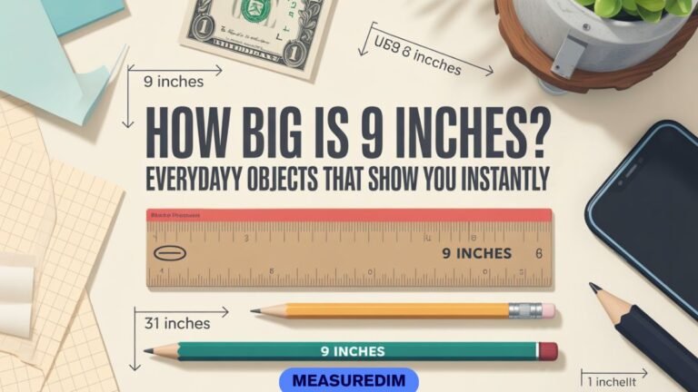 How Big Is 9 Inches