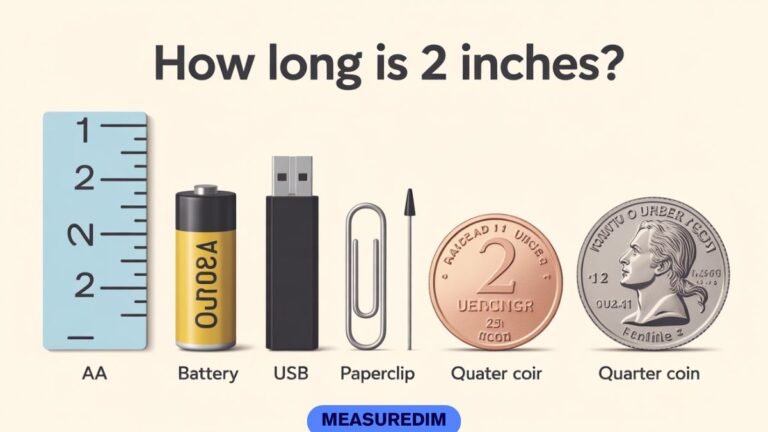 How Long Is 2 Inches