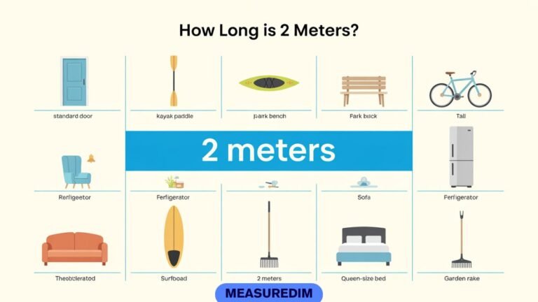 How Long Is 2 Meters