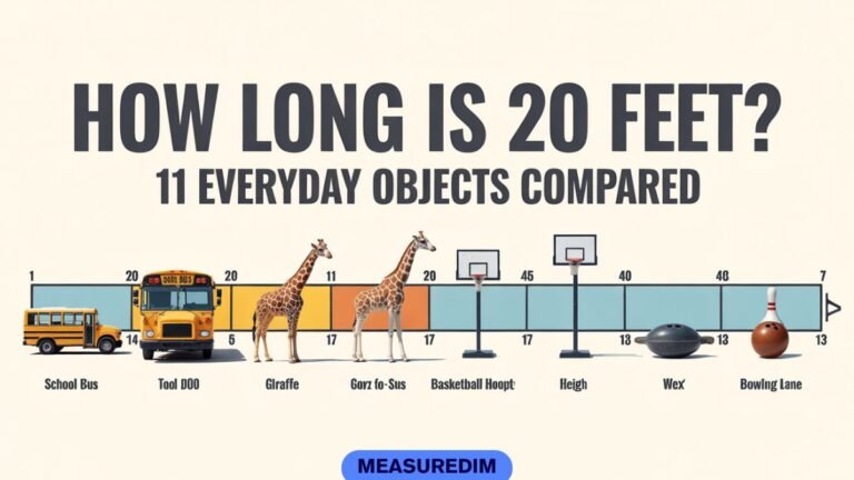 How Long Is 20 Feet