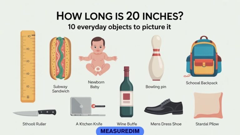 How Long Is 20 Inches