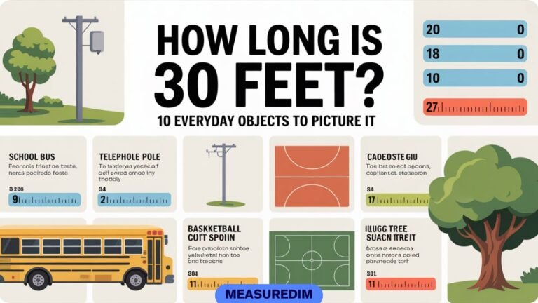 How Long Is 30 Feet