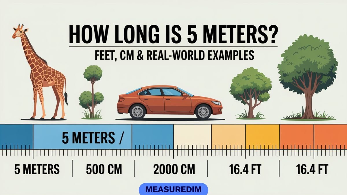 How Long Is 5 Meters