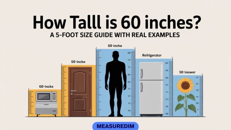 How Tall Is 60 Inches