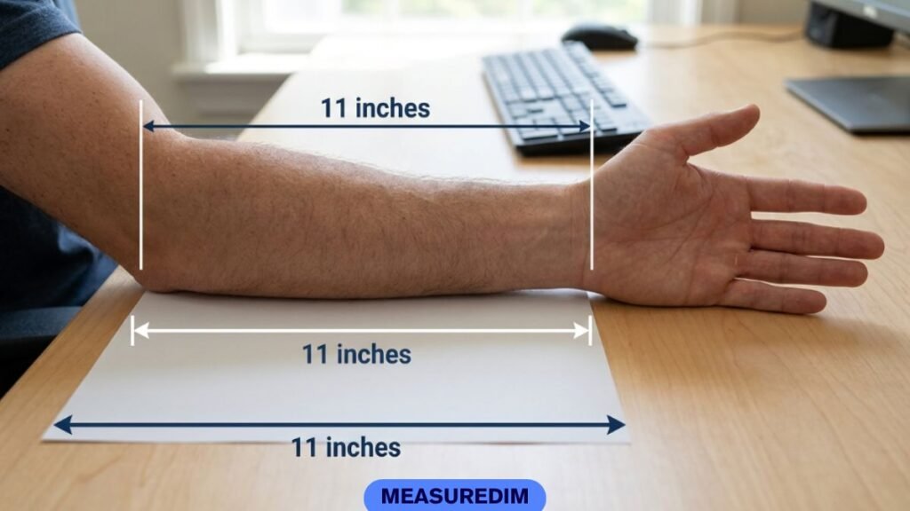 How to Measure 11 Inches With No Ruler