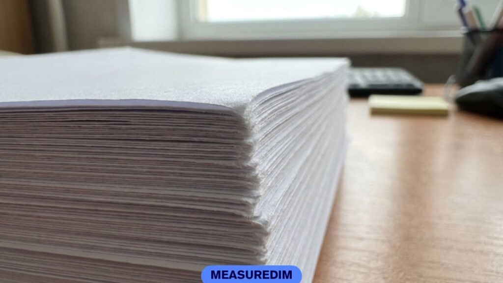 Roughly Twenty Sheets of Printer Paper