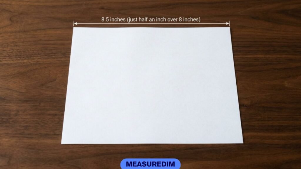 The Short Edge of Printer Paper