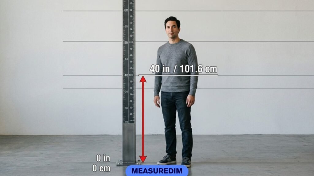 What 40 Inches Actually Looks Like