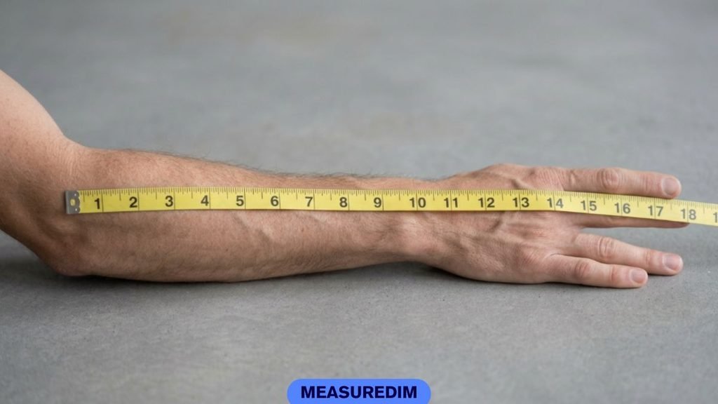 Your Forearm, Elbow to Fingertips