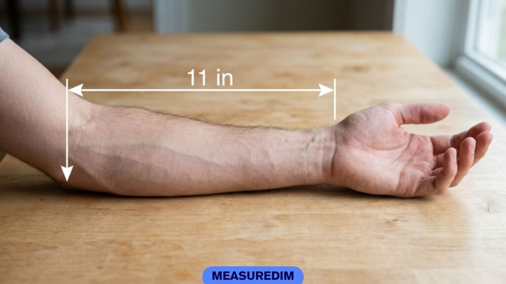 Your Forearm, Elbow to Wrist